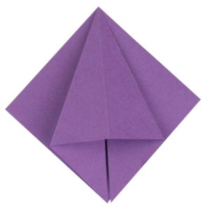 Origami Blume Schritt 17