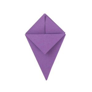 Origami Blume Schritt 21