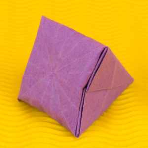 Prachtvoller Origami Diamant - Anleitung Diamanten falten (basteln)