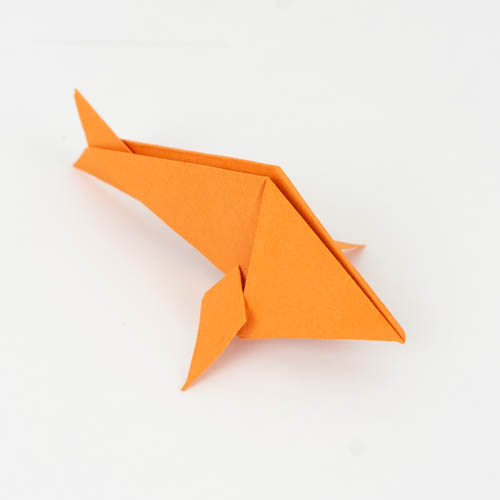 Origami Fisch falten Anleitung - Fisch falten - Origami Tiere Anleitung - Origami für Anfänger