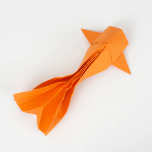 Origami Koi Fisch falten Anleitung - Wunderschöne Origami Tiere für Anfänger.