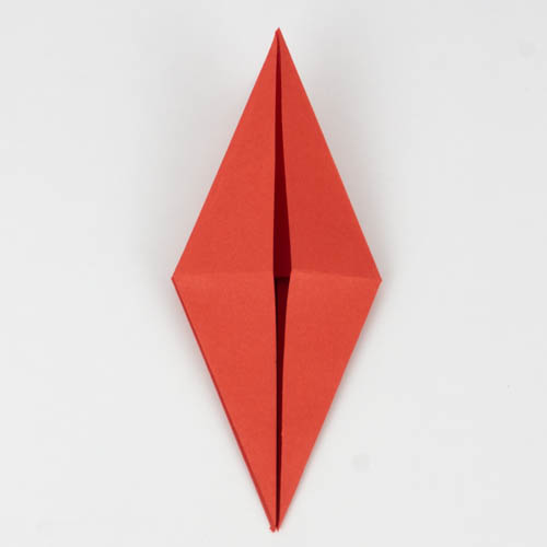 Origami Kranich falten - Schritt 14 von 25