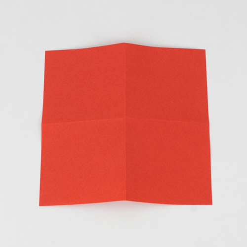 Origami Kranich Anleitung - Schritt 2 von 25
