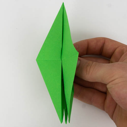 Origami Papagei falten Anleitung - Schritt 40 von 70